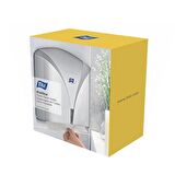 Palex Z Katlama Dispenser Kağıt Havlu Dispenseri Aparatı - Şeffaf Mavi - Plastik - 27 Cm. - 1 Adet