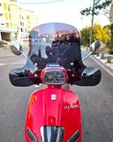 MOTOCAM Küba Grace 125 Ön Cam 2023-2026 Model 37cm Siyah Renkli Elcikli APARATSIZ