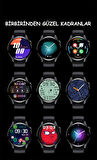 Gt3 Mini 38 Mm Smart Watch Akıllı Saat-beyaz Yuvarlak Kadın Saati Nfc Özellikli Ios-android
