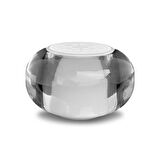 Kristal Cam Hoparlör Bluetooth Bağlantısı RGB Işık Efekti Yüksek Ses Kaliteli Taşınabilir Hoparlör