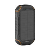 Philips 10.000 mAh Powerbank Solar 2x USB - TypeC - Micro USB Giriş Çıkış