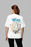 Blink-182 Baskılı Unisex Oversize Rock Metal Müzik Grubu Tişört