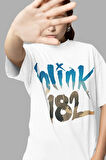 Blink-182 Baskılı Unisex Oversize Rock Metal Müzik Grubu Tişört