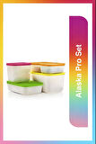 Tupperware Alaska Pro Set Kirmizi Etiket
