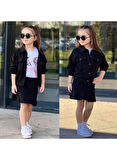 6042 YOU MAKE 3’LU KIZ TAKIM SİYAH