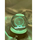 Dönmedolap Işıklı Cam Küre Kod 61