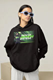 Viper Baskılı Unisex Oversize Vallorant Hoodie
