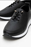 Günlük Esnek Spor Delikli Rahat Lastik Bağcıklı Memory Tabanlı Yürüyüş Spor Ayakkabısı