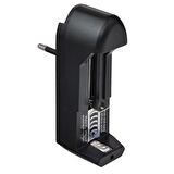 Km 87 Polis Tipi Zoomlu Şarjlı Metal Dağ Kamp Cep Feneri