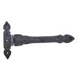 Antika Tarz Dekoratif Pirinç Kuyruklu Lale Menteşe - 147X193 Mm, Oksit