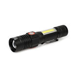 Geniş Açılı P50 Led Şarjlı El Feneri Wt-601