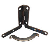 Makaslı Menteşe - 16X36X76Mm, Oksit, 1 Adet