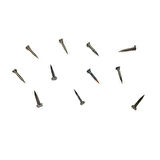 Klips, Menteşe, Ayağı Çivisi 9Mm Çelik - Siyah 100Gr