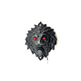 Antika Tarz Dekoratif Pirinç Kapı Zili - 100X78 Mm, Oksit, Led Işıklı