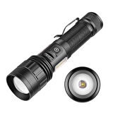 Ps-6153 10000 Lümen Zoomlu Mıknatıslı Tg Cob Led Özellikli Profesyonel El Feneri