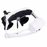 - Kuyumcu,Saat Onarım Için 10X-15X-20X25X Mercekli Gözlük Büyüteç9892G-3A