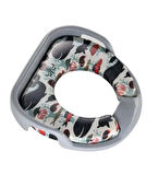 Softy Kids Çocuk-Bebek Yanlardan Tutmalı Yumuşak Süngerli Klozet Kapağı Adaptörü