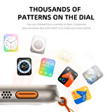 Hw8 Çift Kordon 49Mm - Siri Nfc Bluetooth Arama Konuşma - İos & Android Uyumlu Akıllı Saat