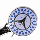 Mercedes Krom Kaplama 3 Fonksiyonlu Duş Başlığı Fiskiye Fıskiye