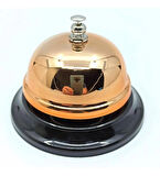 Metal Renkli Masa Otel Resepsiyon Zili