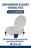 Kapaklı Klozet Yükseltici temizlenebilir tuvalet aparatı