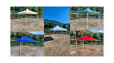 Gazebo Üst Kumaş 3*3 m Tente