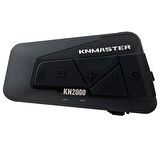 Knmaster KN2000 Motosiklet Kask İnterkom Bluetooth Intercom Kulaklık Seti