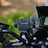 KNMASTER TT-870 Titreşim Önleyicili Motosiklet Telefon Tutucu