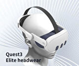 Meta Quest 3 Ayarlanabilir Kafa Bandı 2 Bantlı Arkadan Ayarlı Oculus Kafalık