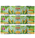 Cem 3lü Süt Mısır Konserve