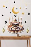 Hoşgeldin Ramazan Sticker Seti Ramazan Süsü Duvar Sticker