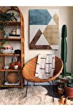 Soyut Dekoratif Vintange Retro Bohe Bohem Boho Art Vektorel Abstract Minimalist Canvas Kanvas Tablo