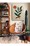 Soyut Dekoratif Vintange Retro Bohe Bohem Boho Art Vektorel Abstract Minimalist Canvas Kanvas Tablo