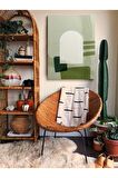 Soyut Dekoratif Vintange Retro Bohe Bohem Boho Art Vektorel Abstract Minimalist Canvas Kanvas Tablo