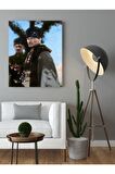 Atatürk Cephede Renkli Kanvas Kanvas Canvas Tablo