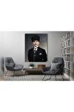 Atatürk Takım Elbiseli Kanvas Kanvas Canvas Tablo