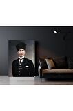 Atatürk Takım Elbiseli Kanvas Kanvas Canvas Tablo