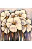 Modern Çiçekler Kanvas Kanvas Canvas Tablo