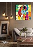 Geometrik Renkler Modern Kanvas Tablo