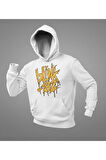 Özel Tasarım Blink-182 Yazılı Unisex Oversize Hoodie