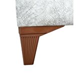 Mobilya Koltuk Çekyat Baza Chester Tv Ünitesi Ayağı Stylish Kahve 12 Cm 16 Adet