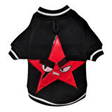 Gedyco Red Star Polarlı Küçük Irk Köpek Kolej Sweatshirtü