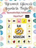KOLİX Kayıp Çoraplar Eşleştirme & İlk 50 Sözcük Eğitici Set Beceri Zeka Geliştirme Oyunu