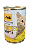Adak Tavuk Etli Yavru Kedi Maması Konservesi 24 x 415 G