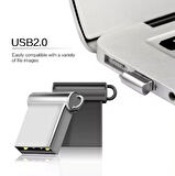 Usb 3.0 Metal Mini Flash Bellek 64GB
