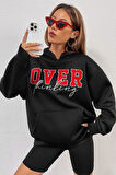 Uyguntarz Unisex Over Thinking Baskılı Sweatshirt