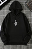 Uyguntarz Unisex Skullcracked Baskılı Sweatshirt