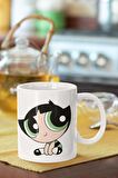 Powerpuff Girls Buttercup Baskılı Porselen Kupa Bardak
