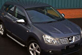 Nissan Qashqai Krom Ayna Kapağı 2 Parça Abs 2007-2014 Arası