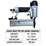 YAMA YAT-F50 Havalı Brad Tipi Çivi Çakma Tabancası